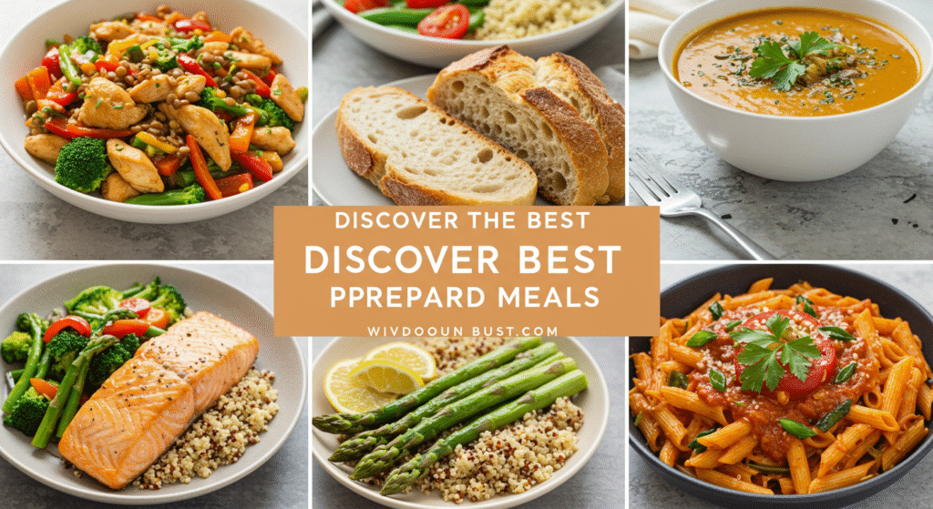 prepared meals factor meals menu