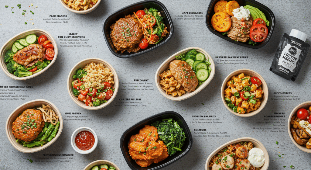 Factor Meals Protein Plus Menu