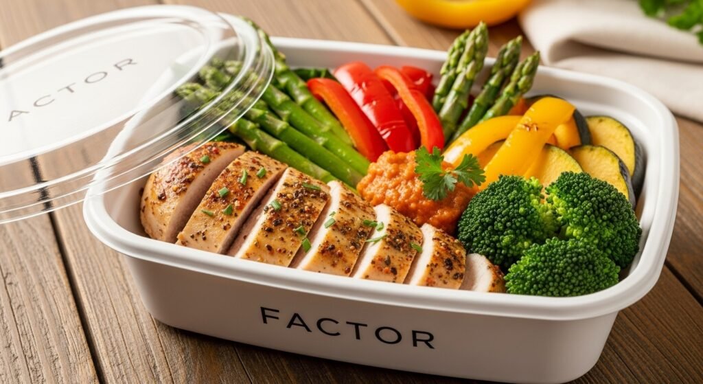 Factor Premade Meals Menu