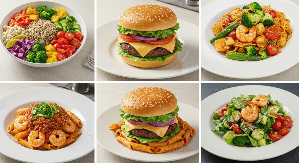 factor meals menu examples