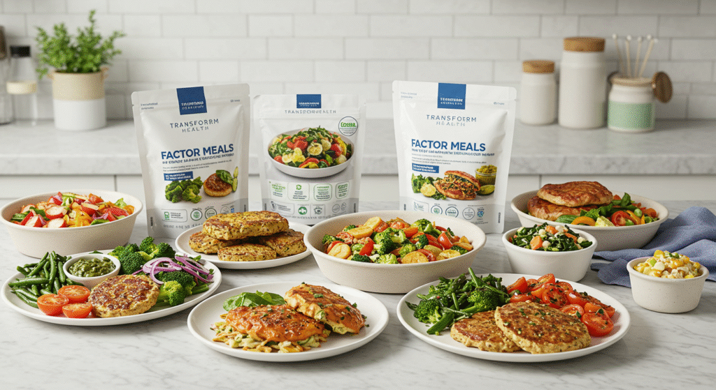 factor meals menu plans