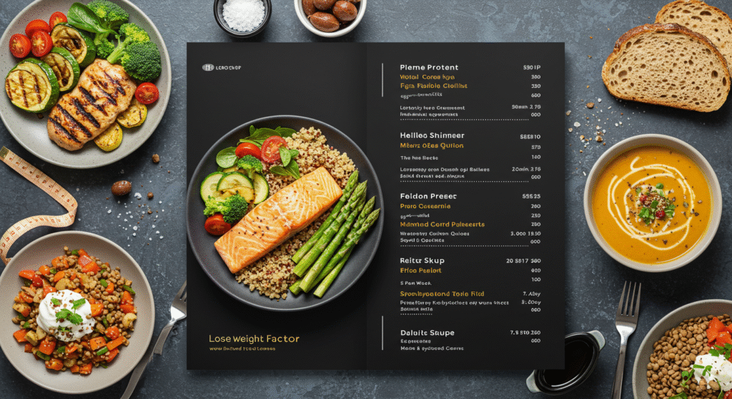 lose weight factor meals menu